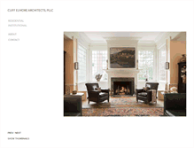 Tablet Screenshot of celmorearchitects.com
